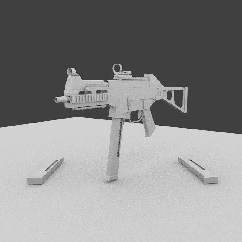 UMP-45 sub-machine gun. preview image 1